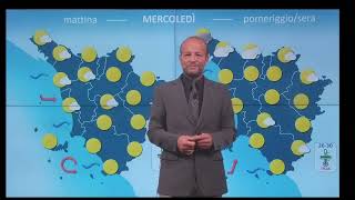 Today's Weather in Tuscany - High pressure and stable weather.