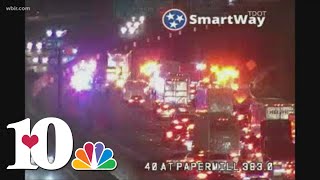 Officials investigate fatal crash on I-40
