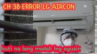 CH 38 ERROR OF #LGairconditioner. paano aayusin
