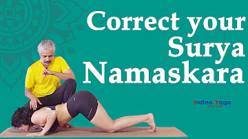 How to Correct Sun Salutation Technique | Mistakes in surya namaskar Practice |  By Bharath ji