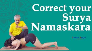 How to Correct Sun Salutation Technique | Mistakes in surya namaskar Practice | By Bharath ji