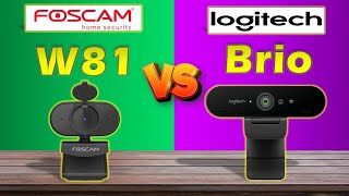 Foscam W81 Vs Logitech Brio