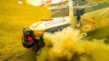 RC Trucks OFF Road Water and Stones - Traxxas TRX4 vs MST CFX – Rubicon vs HPI Venture FJ Cruiser