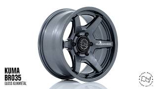 Black Rhino BR035 Kuma | Gloss Gunmetal | 17x8.5
