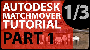 New Tutorial: Matchmove Part 1 - Cameratracking mit Autodesk Matchmover