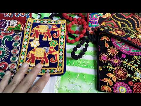 DICAS DE BOLSAS INDIANAS BORDADAS E COLORIDAS . ! 🤩