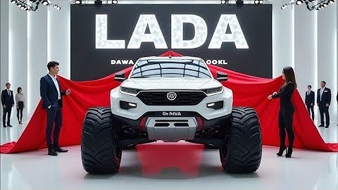 Lada Niva 2025 в стиле Monster Truck — Мечта для настоящих экстремалов!