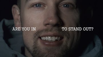 ARE YOU IN TO STAND OUT?