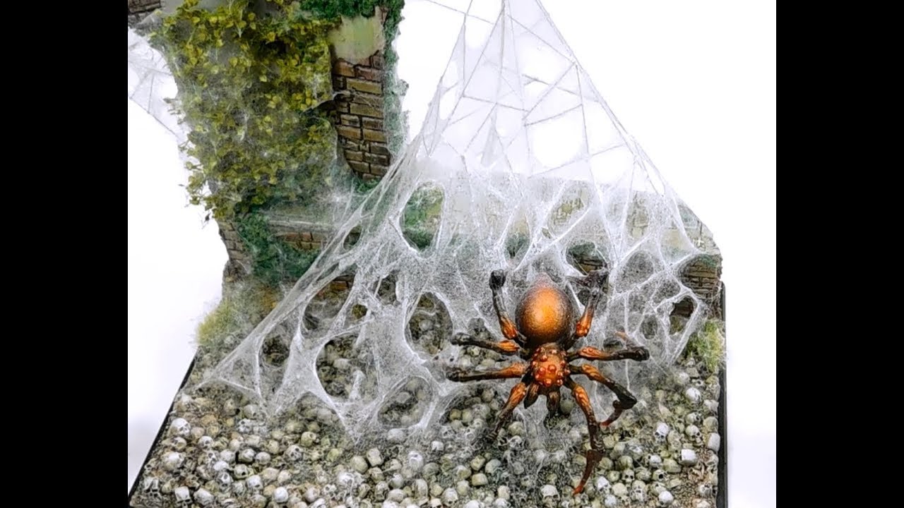 Spider Serum - Tutorial construccion de una tela de araña gigante