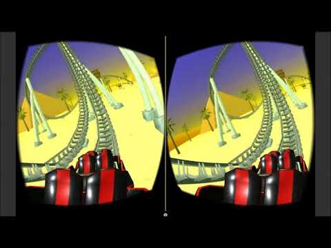 VR Desert Roller Coaster  Egypt