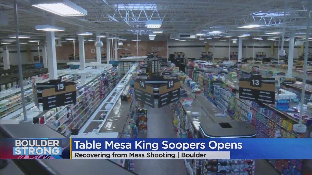 Table Mesa King Soopers Re-Opens After Extensive Renovations