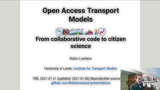 Open Access Transport Models: from collaborative code to citizen science