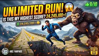 Temple Run 2 UNLIMITED RUN 😱🏃 | Endless Gameplay! 🔥