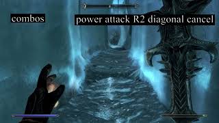 Skyrim useful Spellsword animation cancels + combos