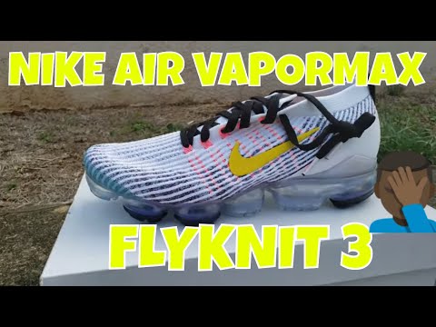 nike vapormax flyknit 3 yellow