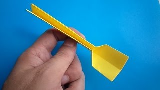оригами ложка, как сделать оригами ложку // origami spoon оригами ложка, как сделать оригами ложку // origami spoon