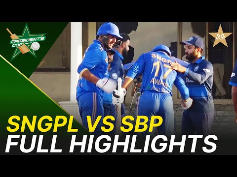 Full Highlights | SNGPL vs SBP- President's Cup Grade I 2025-26 | PCB | M2V1K