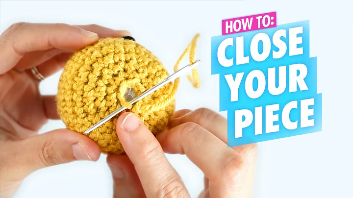 How to Crochet: Closing Your Piece - Beginner Amigurumi Tutorial