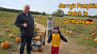 OUR FIRST TIME PUMPKIN PATCH IN GERMANY