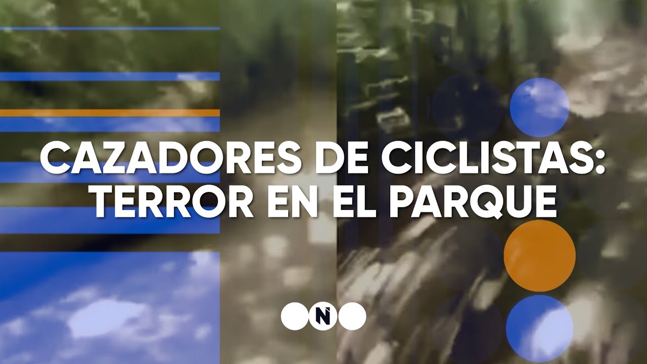 CAZADORES de CICLISTAS: TERROR en el PARQUE - Telefe Noticias