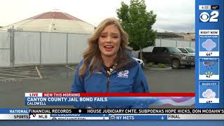 Canyon County Jail Bond Fails