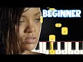 Stay Rihanna Ft Mikky Ekko Beginner Piano Tutorial Easy Piano mp3