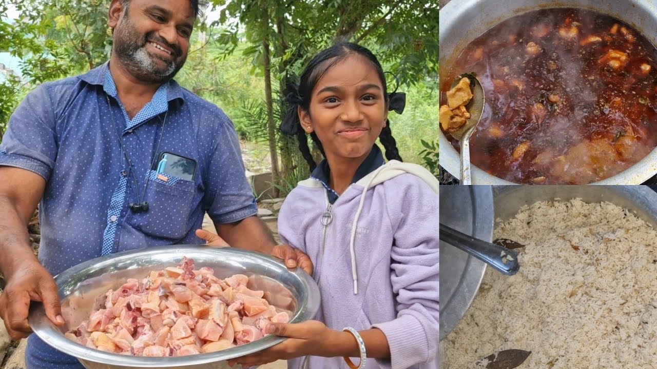 క్రిస్టమస్ ✝️ 🎄కుటుంబ ప్రార్థన ప్రేమ విందు చికెన్ బగారా రైస్