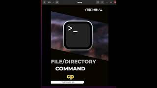 Linux (File) Commands #9 - cp