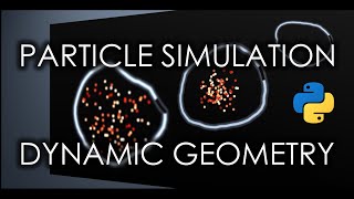 Simulating a Swarm of Particles in a Moving Membrane