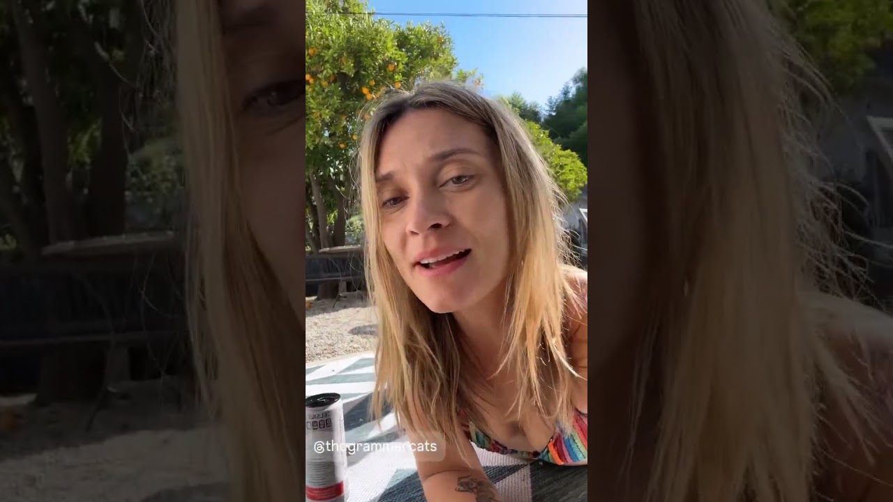 Spencer Grammer in “the pose” from her Instagram