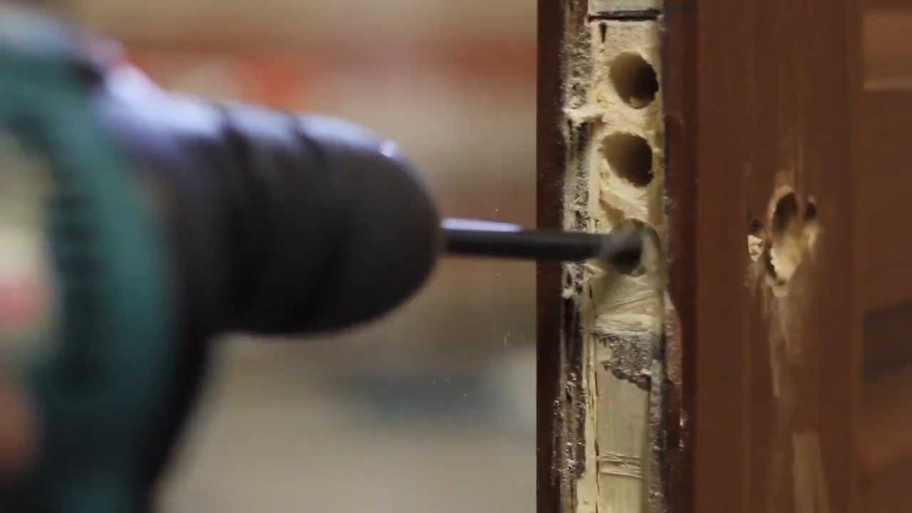  Cerradura de puerta Cerradura con llave Tiradores de puerta  Pomo de puerta exterior Cerradura de cerrojo de llave Cerradura de puerta  de níquel cepillado Cerradura de cilindro único Cerraduras : Herramientas