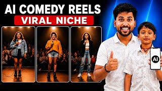 How to Make AI Stand-up Comedy Videos | How to Become an AI Influencer Using Your Mobile screenshot 2