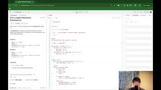 Longest Palindromic Subsequence # Solved with top-down DP, bottom-up DP
