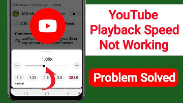 YouTube Playback Speed Not Working Problem || 2025 YouTube Playback Speed Not Changing Problem