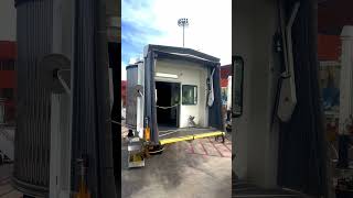 Jet Bridge - Connecting aircraft to terminal ✈️ #jetbridge #aviation #traveltips #airportoperations