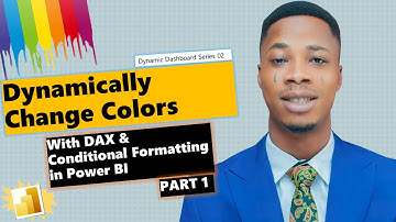 #02 Dynamically Change Colors with Dax in PowerBI Part 1
