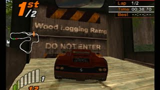 NFS Hot Pursuit 2 (March 6, 2002) PS2 Beta - National Forest Track