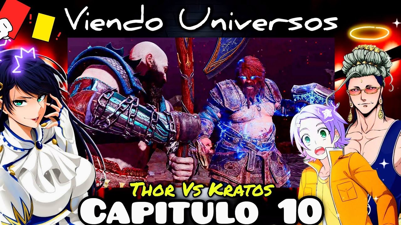 Record Of Ragnarok Viendo Universos Capitulo 10 Kratos vs Thor parte final God Of war Ragnarok