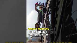 When Sunday morning E-Bike ride takes you places