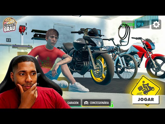 SAIU! DOWNLOAD GRAU E CORTE BETA - GAMEPLAY NOVO JOGO DE MOTOS PARA  ANDROID! 