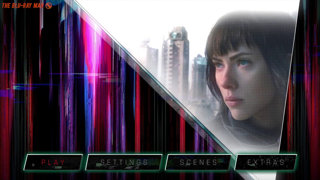 Ghost In The Shell (2017) - Blu-ray Menu