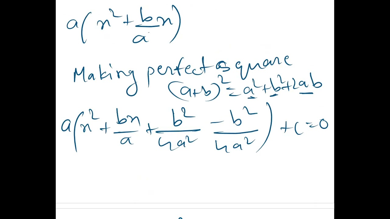 4. Quadratic Equations | Roots of QE