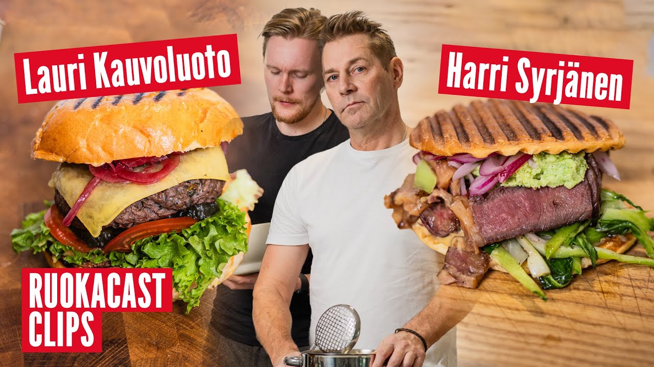 22€ vs. 109€ BURGERI | Harri Syrjänen vs. Lauri Kaivoluoto