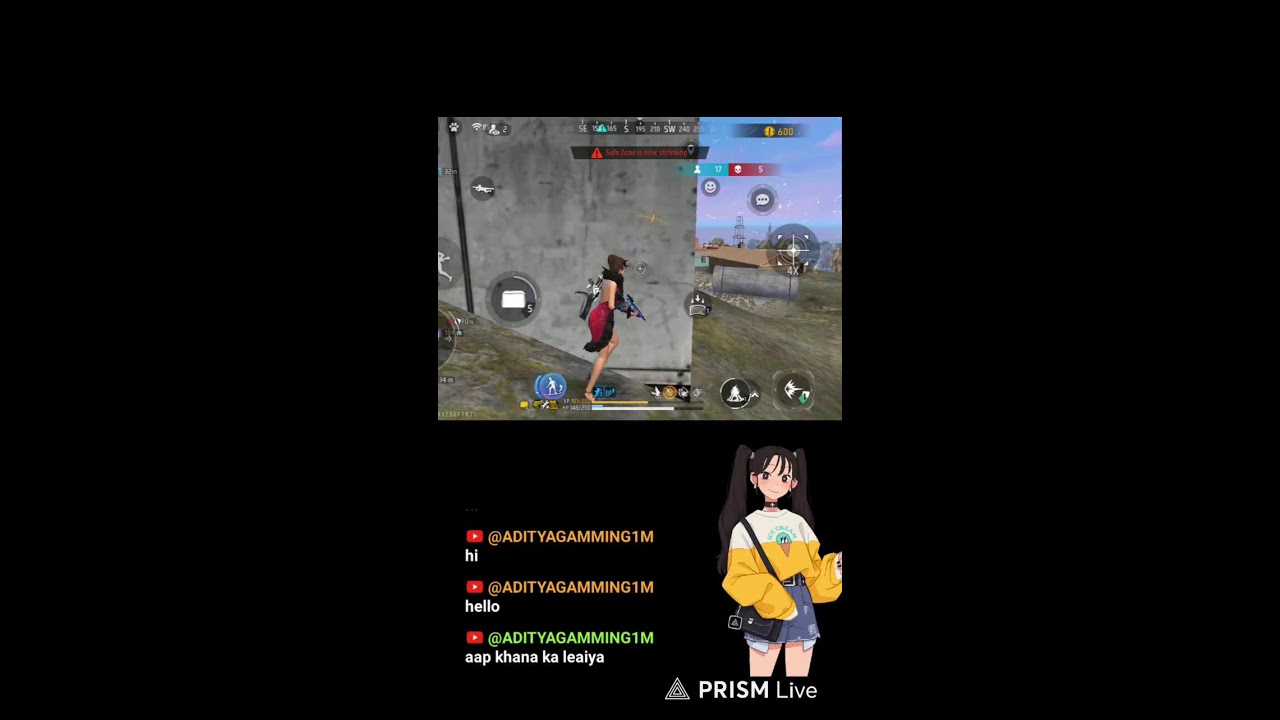 Live streaming of Riya Gaming