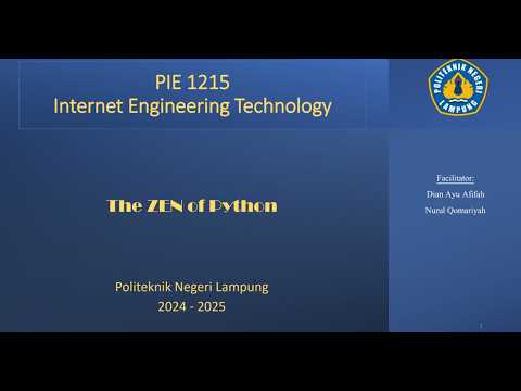 Lab2 – The Zen of Python - YouTube