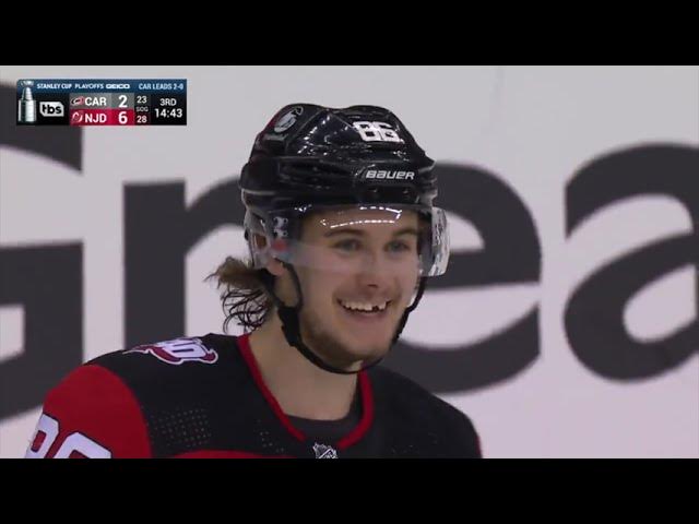 Luke Hughes Leads Devils into the Playoffs With OT Winner - All About The  Jersey