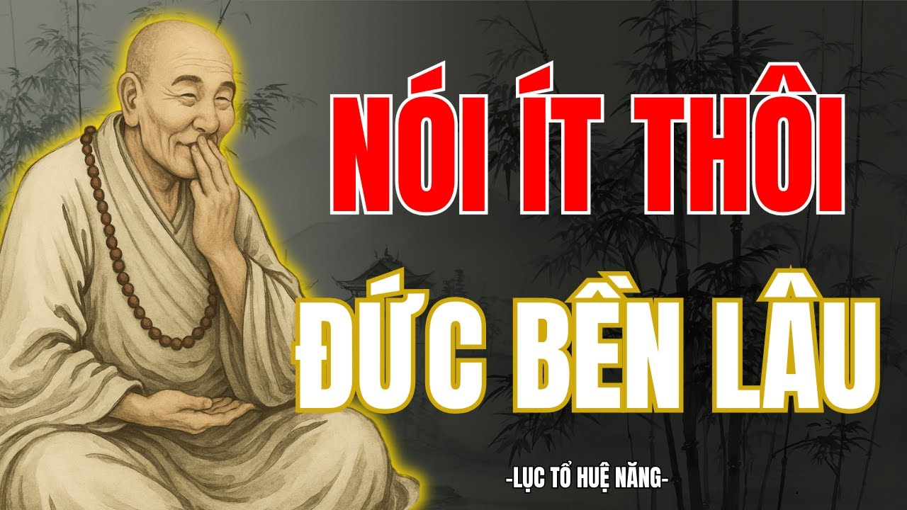 Lục Tổ Huệ Năng : Ít nói lại, tránh lời tổn đức – mở đường thiện nghiệp tương lai | Đạo Trong Đời