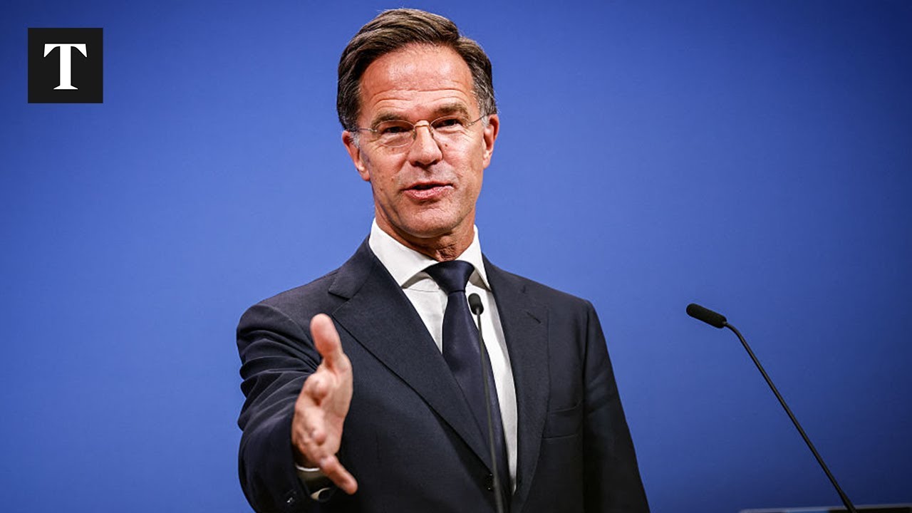 LIVE: Nato Secretary General Mark Rutte Holds Press Conference - YouTube