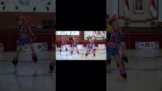 RECAP QAIREEN X BUBBLEGUMS PERFORM🤩 #trending #qaireen #rollerdance #shorts #dance #skating