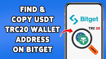 How To Find & Copy USDT TRC20 Wallet Address On Bitget 2025 | Get Your TRON Network Deposit Address